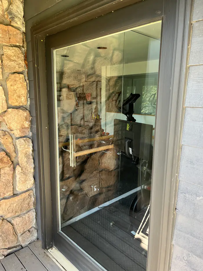 The same window after cleaning